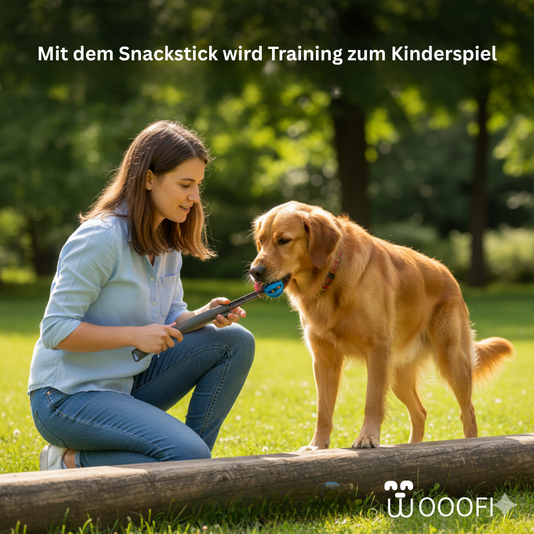 SnackStick – Der ausziehbare Leckerli-Trainer