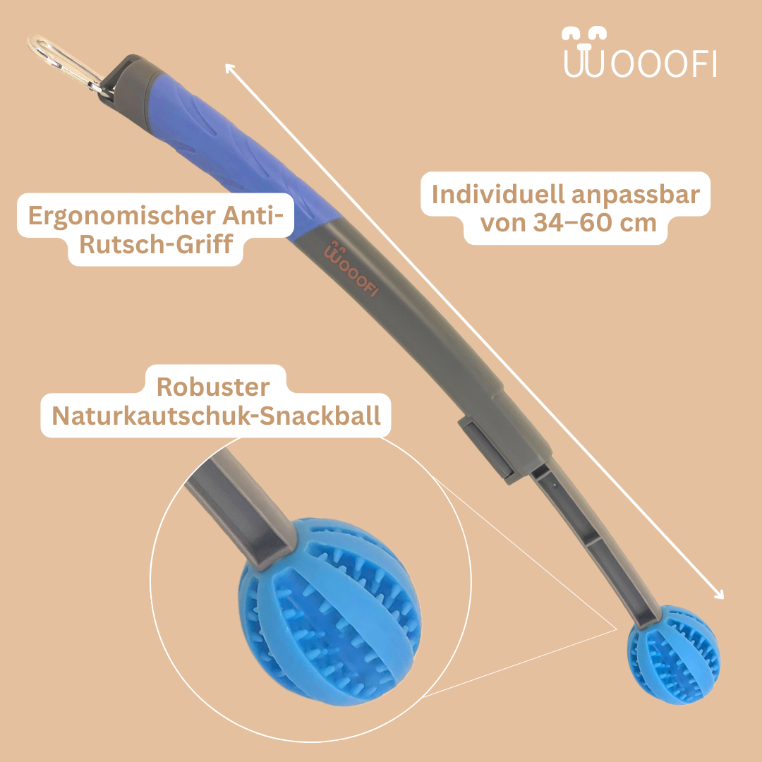 SnackStick – Der ausziehbare Leckerli-Trainer